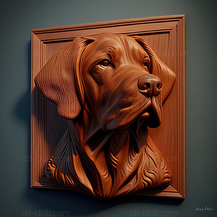 3D model st Grunendal dog breed dog (STL)